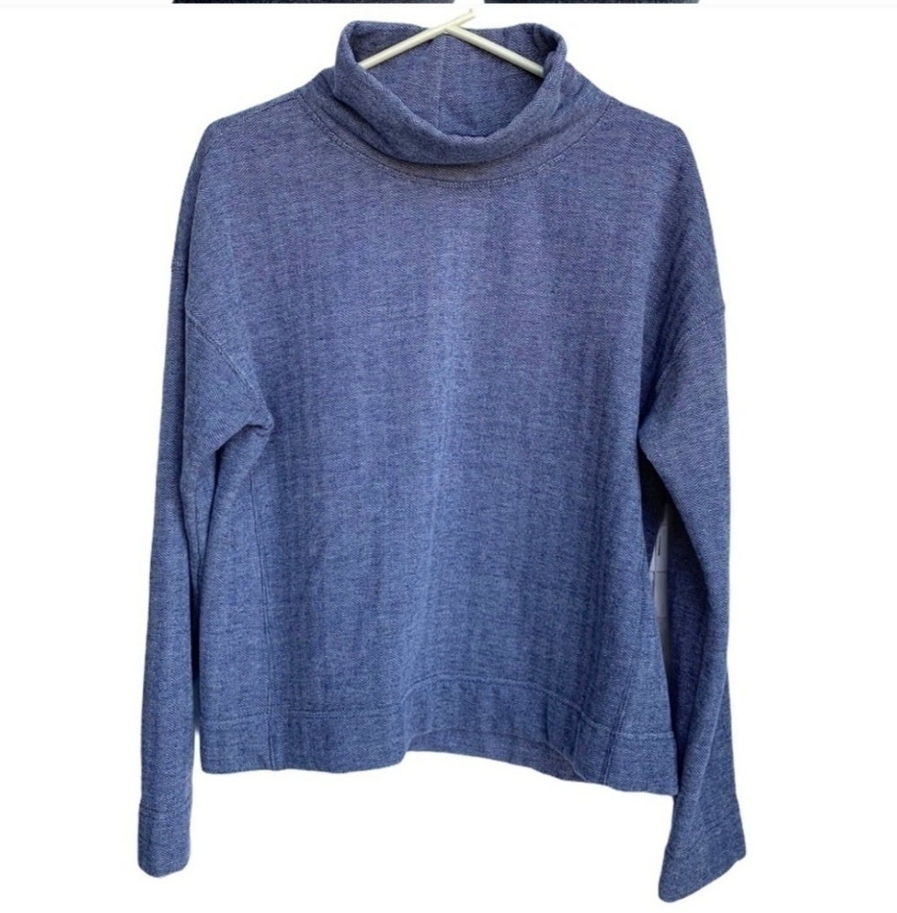 Vineyard Vines Mock Neck Pullover Sweater Cozy Sweatshirt Size XS